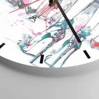 Mostrador com traços