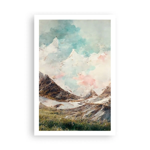 Pôster - Lâminas de rocha - 61x91 cm