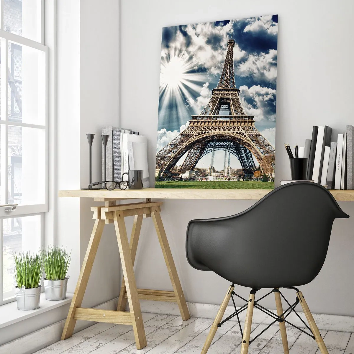 Quadro em vidro - A única sob o sol - 70x100 cm