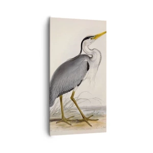 Quadro em tela - Graça de garça - 65x120 cm