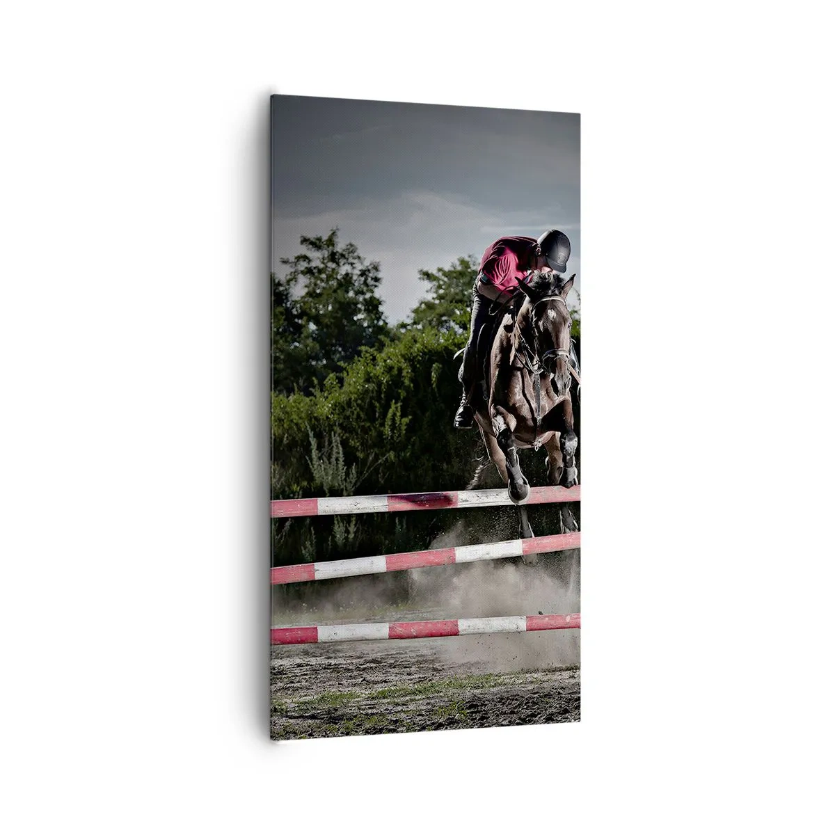 Quadro em tela - Juntos pela vitória - 65x120 cm