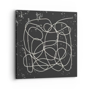 Quadro em tela - Pensamentos errantes - 30x30 cm