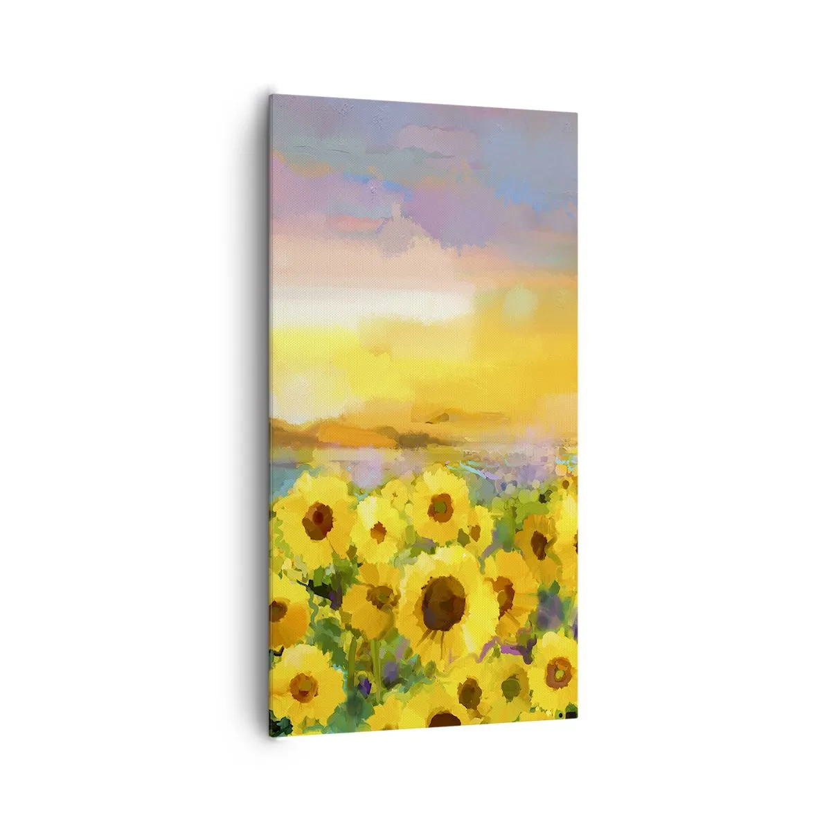 Quadro em tela - O próprio sol desceu à terra - 65x120 cm