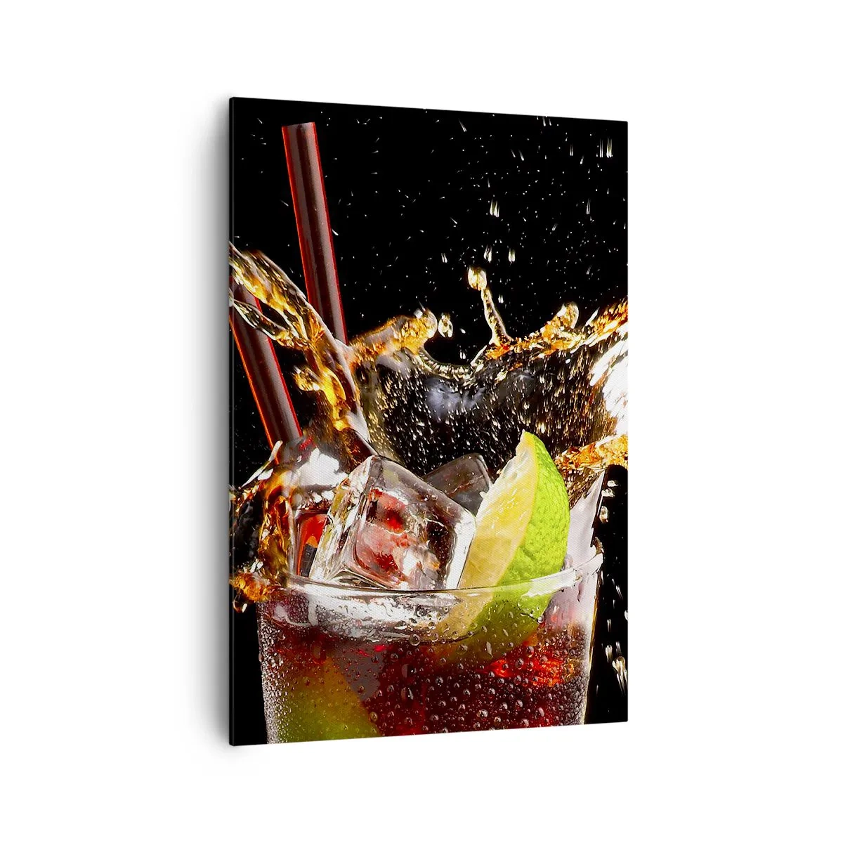 Quadro em tela - Alegria e energia das cores - 70x100 cm