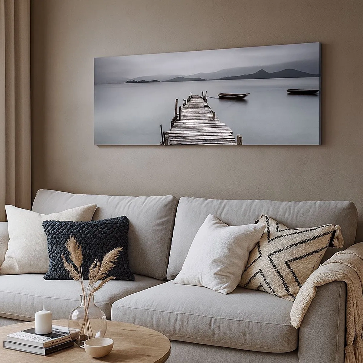 Quadro em tela - Amanhã pode ir - 100x40 cm