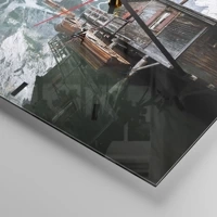 Mostrador com traços