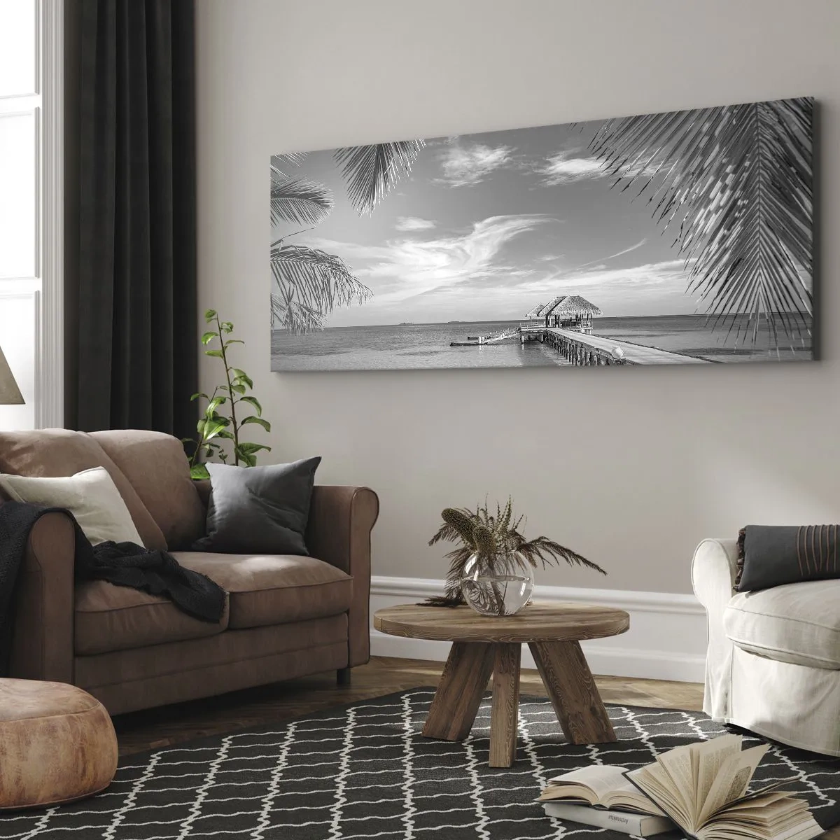 Quadro em tela - Memória ou sonho? - 100x40 cm