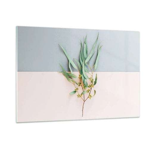 Quadro em vidro - Sutileza pastel - 120x80 cm