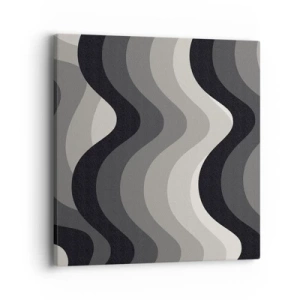 Quadro em tela - Onda após onda - 40x40 cm