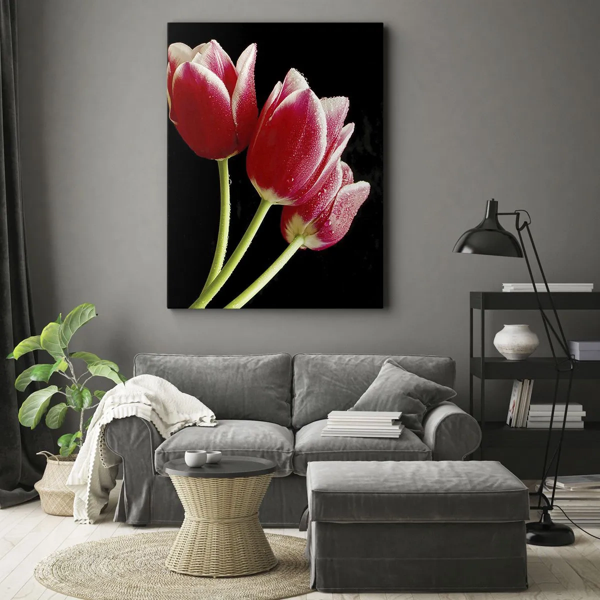 Quadro em tela - A promessa do amor puro - 50x70 cm