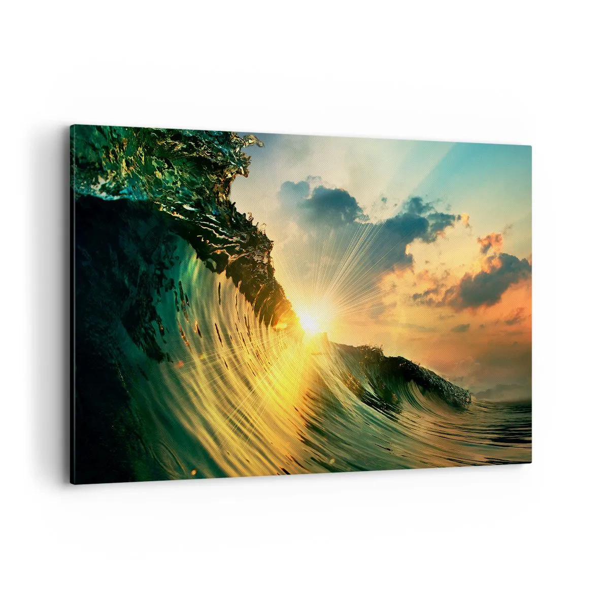 Quadro em tela - Surfer, onde está? - 120x80 cm