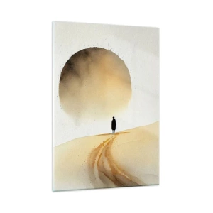 Quadro em vidro - Sempre com saudade - 50x70 cm