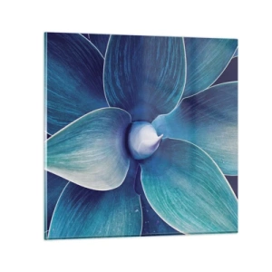 Quadro em vidro - O azul do céu - 30x30 cm