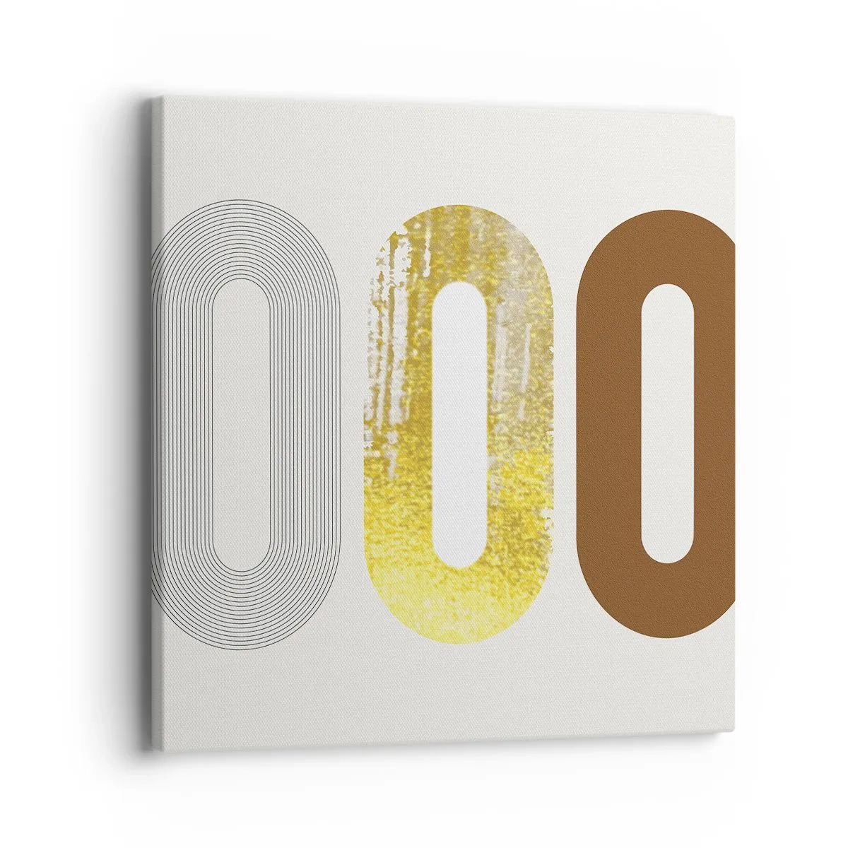 Quadro em tela - Uuu! - 40x40 cm