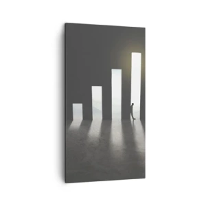 Quadro em tela - Sucesso – impressão - 45x80 cm