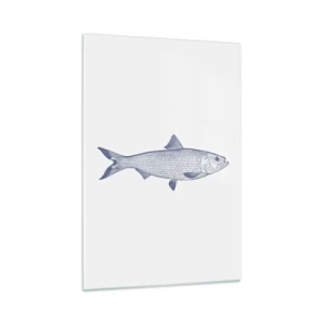 Quadro em vidro - Saudações dos mares do norte - 70x100 cm