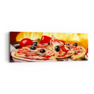 Quadro em tela - From Italy with love - 90x30 cm