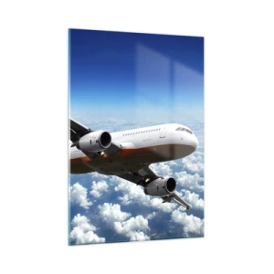 Quadro em vidro - Afaste-se de tudo isso - 50x70 cm