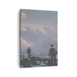 Quadro em tela - Sob uma estrela desconhecida - 50x70 cm