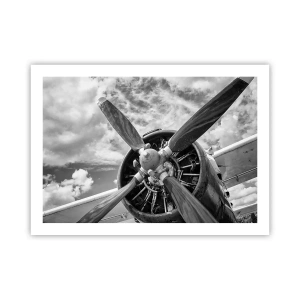 Pôster - O conquistador dos céus - 70x50 cm