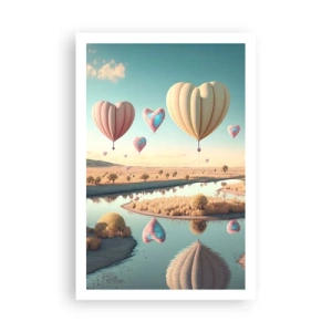 Pôster - O amor permite se reerguer - 61x91 cm