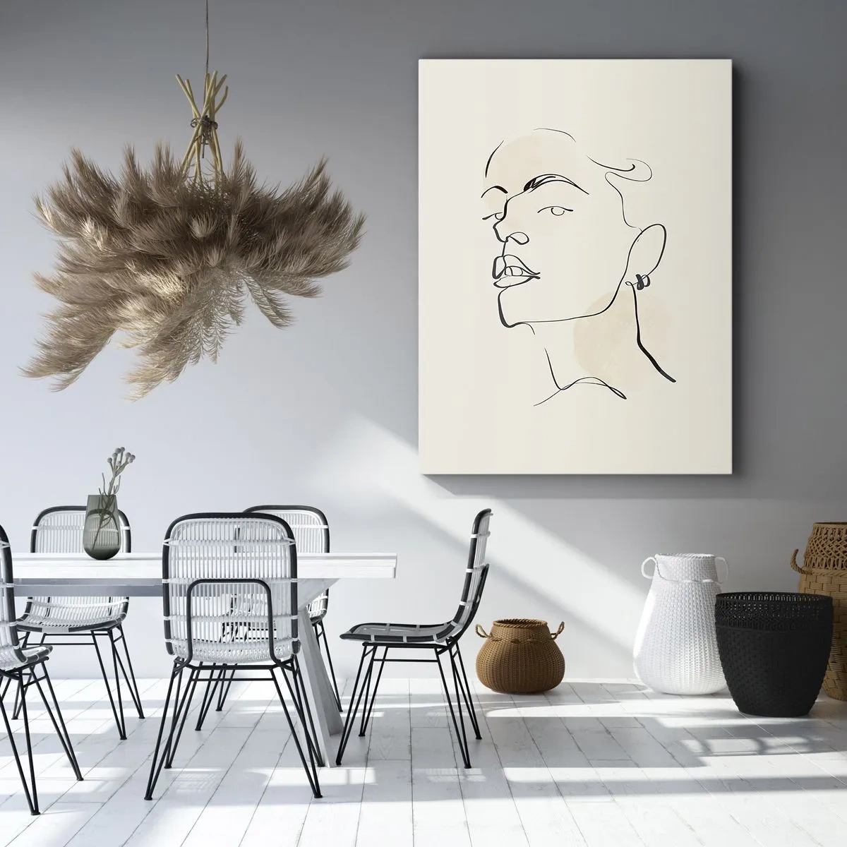 Quadro em tela - Olhar orgulhoso - 50x70 cm