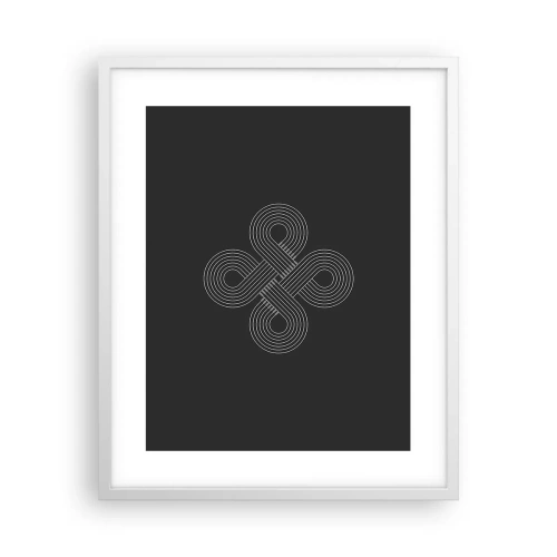 Pôster em moldura branca - No espírito celta - 40x50 cm