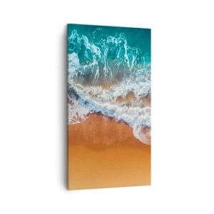 Quadro em tela - Sempre em par - 45x80 cm