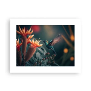 Pôster - Uma vida verdadeiramente colorida - 40x30 cm