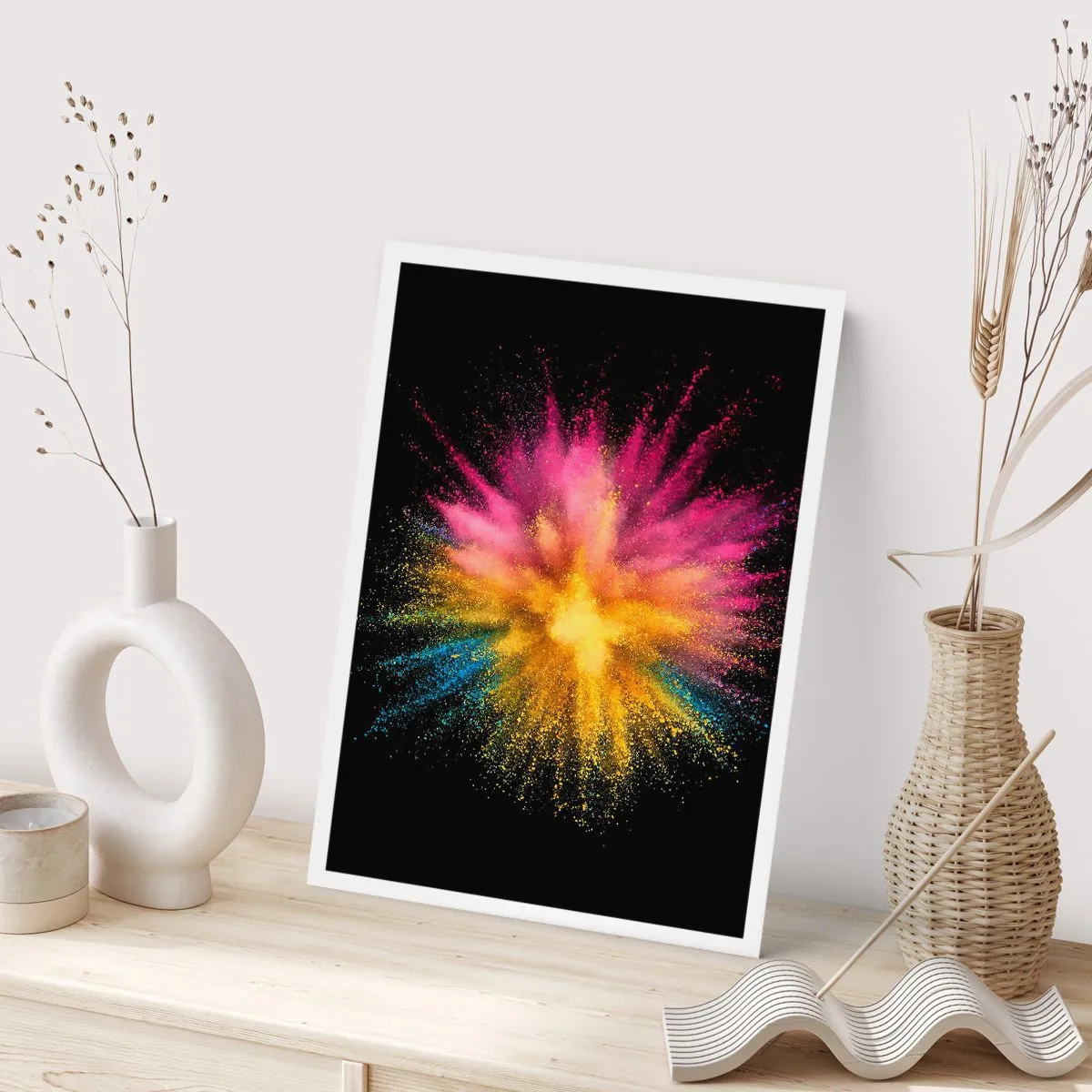Pôster - O nascimento das cores  - 70x100 cm