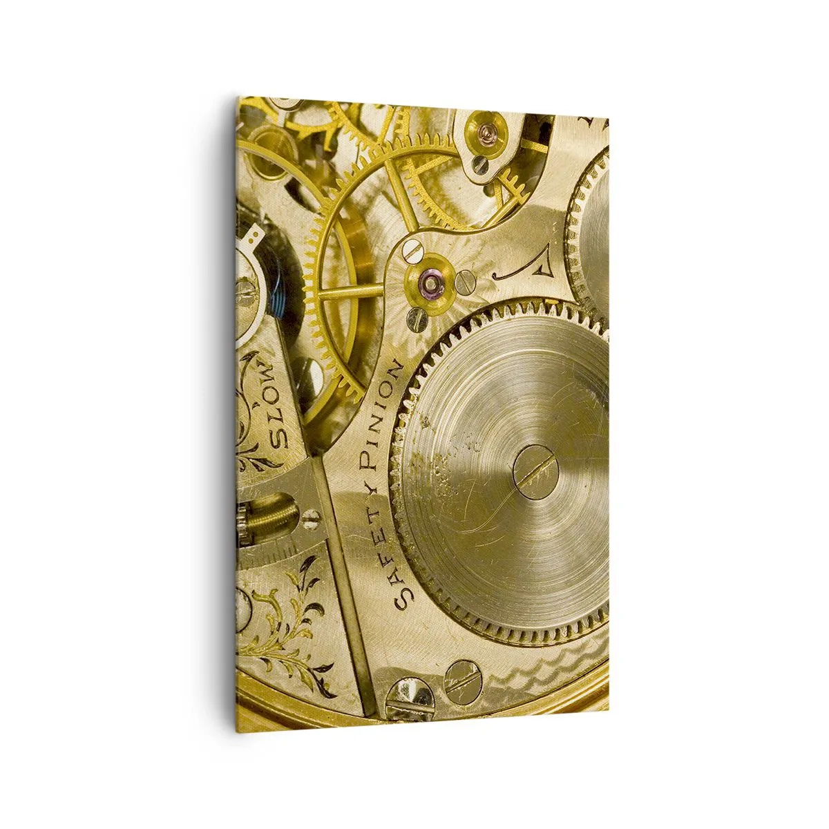 Quadro em tela - Mova-se com o tempo - 80x120 cm