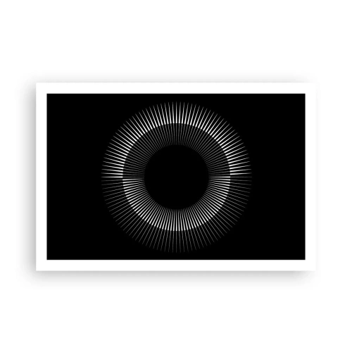 Pôster - Sol preto - 91x61 cm