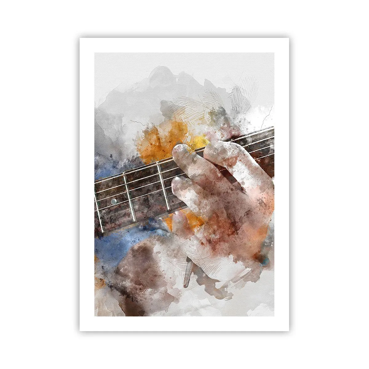 Pôster - Poesia entre as cordas - 50x70 cm