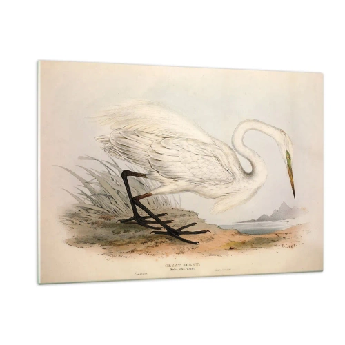 Quadro em vidro - A senhora nos juncos - 120x80 cm