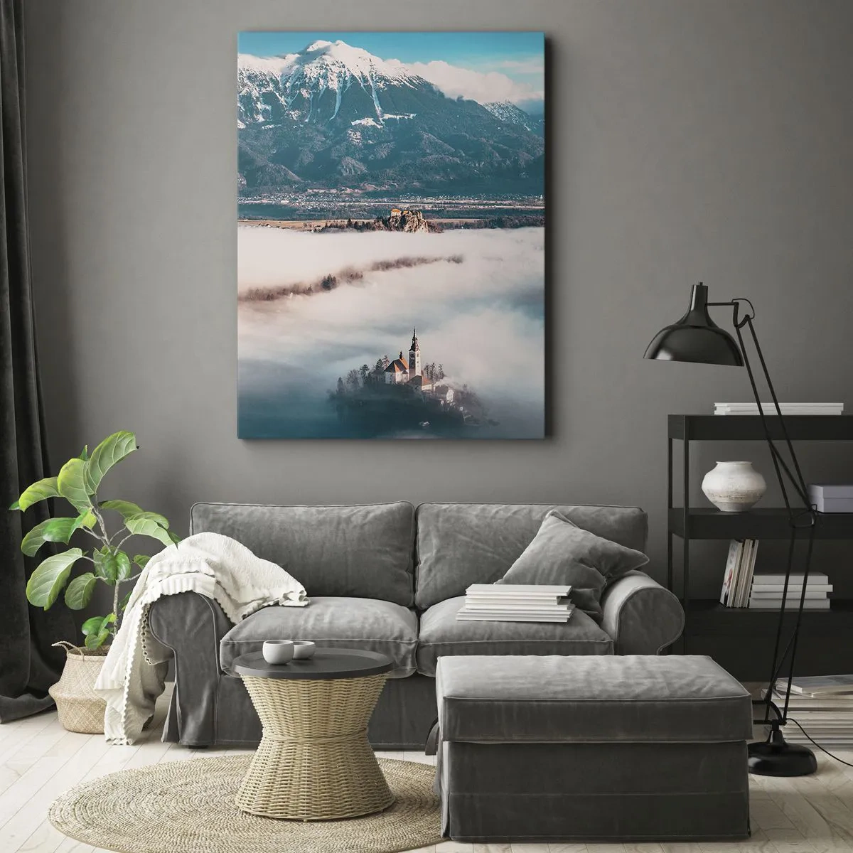 Quadro em tela - O início do conto de fadas - 50x70 cm