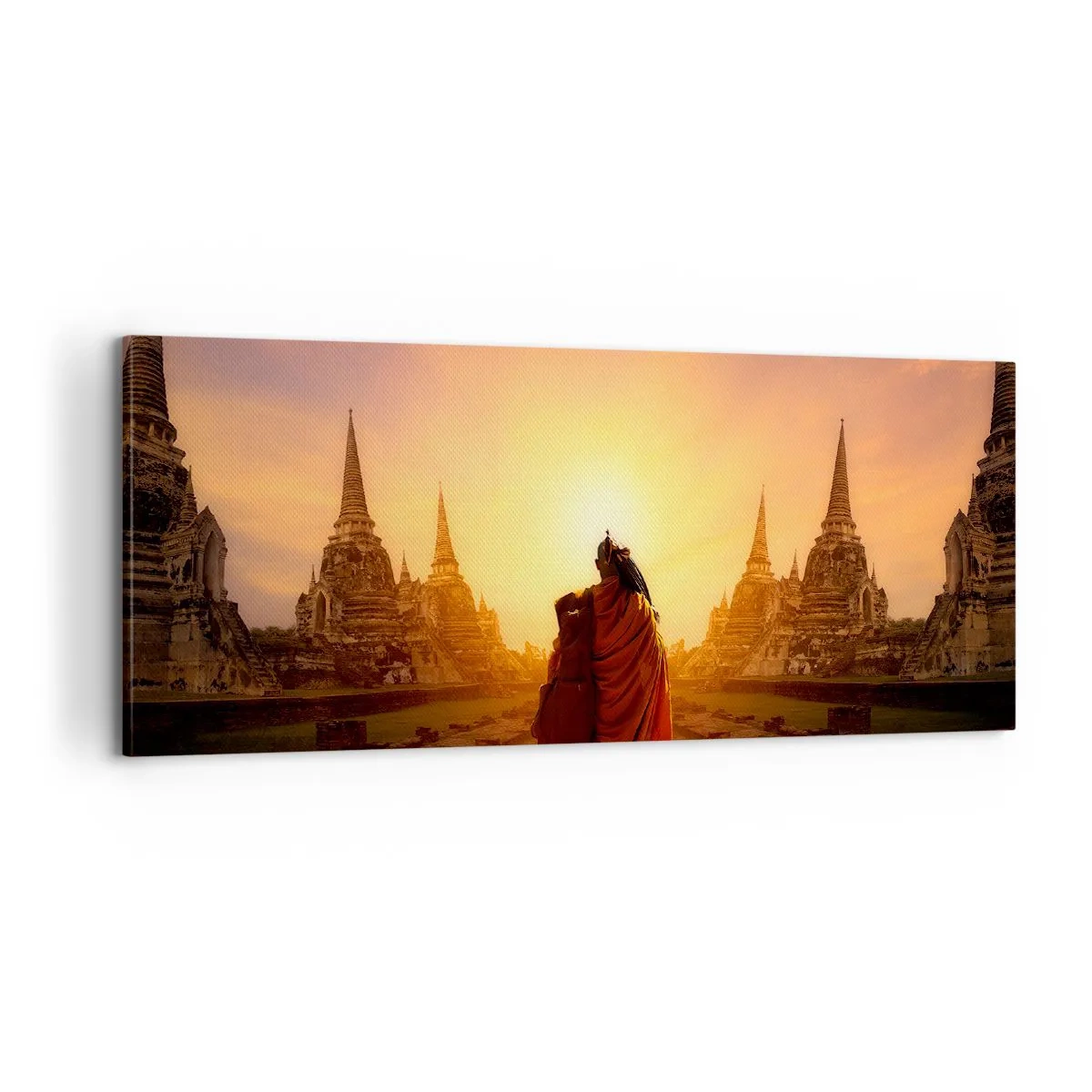 Quadro em tela - Em paz para a eternidade - 100x40 cm