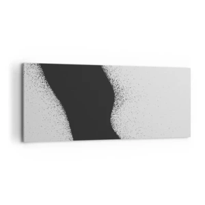 Quadro em tela - Equilíbrio suave - 100x40 cm