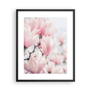 Pôster com moldura preta - O ideal da subtileza - 40x50 cm