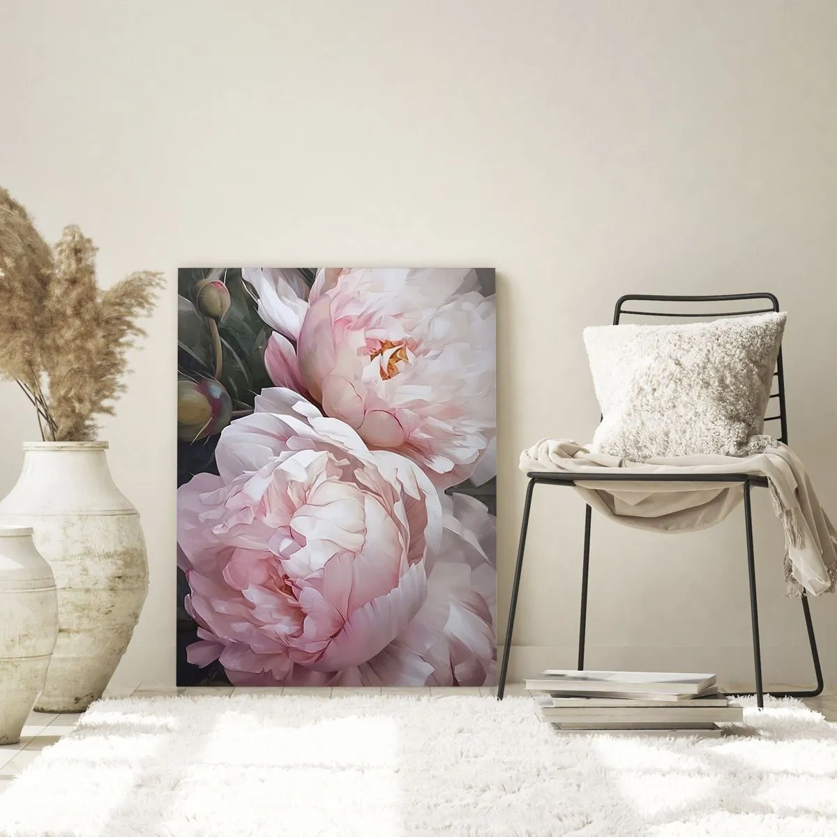 Quadro em vidro - Parou no florescer - 50x70 cm