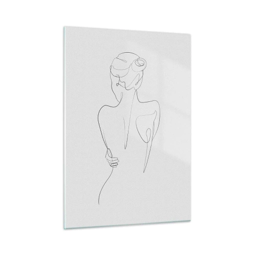 Quadro em vidro - Música corporal - 50x70 cm