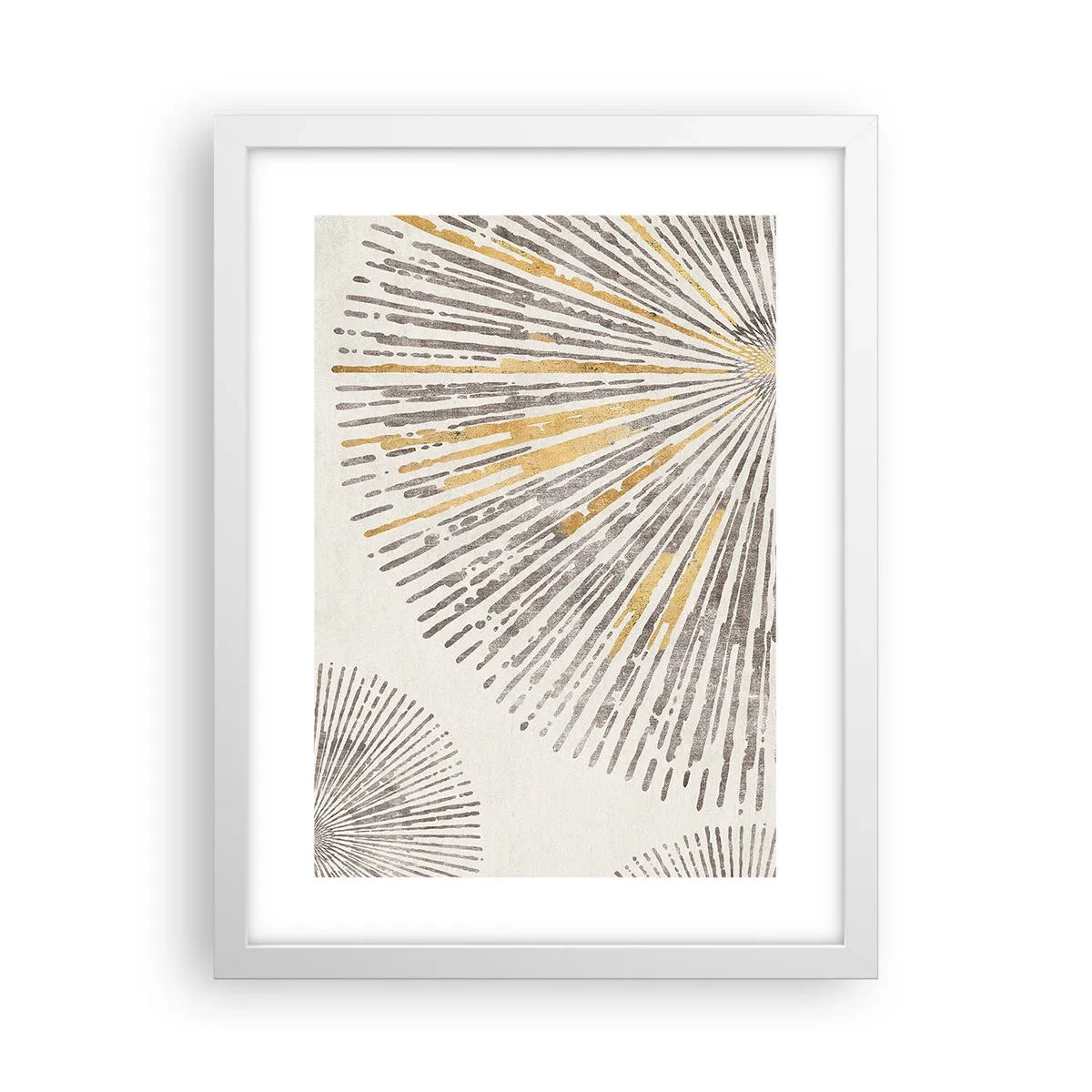 Pôster em moldura branca - A beleza do raio - 30x40 cm