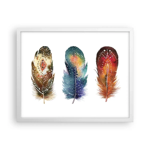 Pôster em moldura branca - Rituais, ritos, mistérios - 50x40 cm