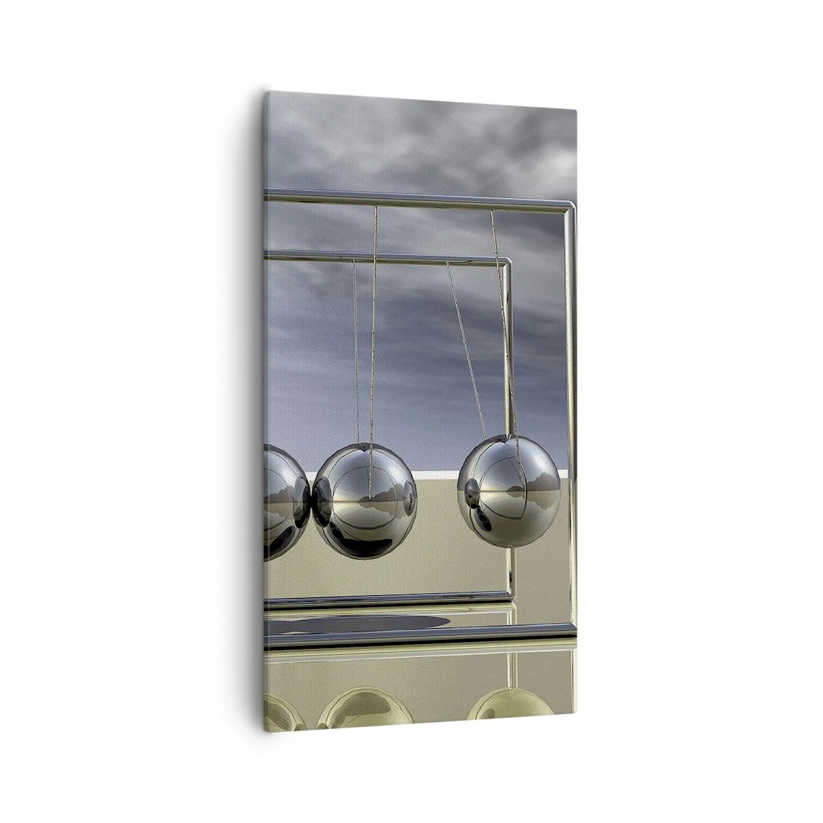 Quadro em tela - A energia do mundo - 55x100 cm