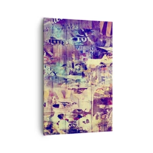 Quadro em tela - E isso é tudo o que resta - 80x120 cm