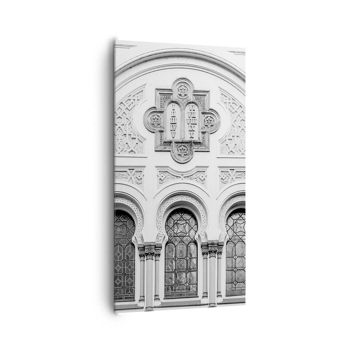 Quadro em tela - Na fronteira das culturas - 65x120 cm