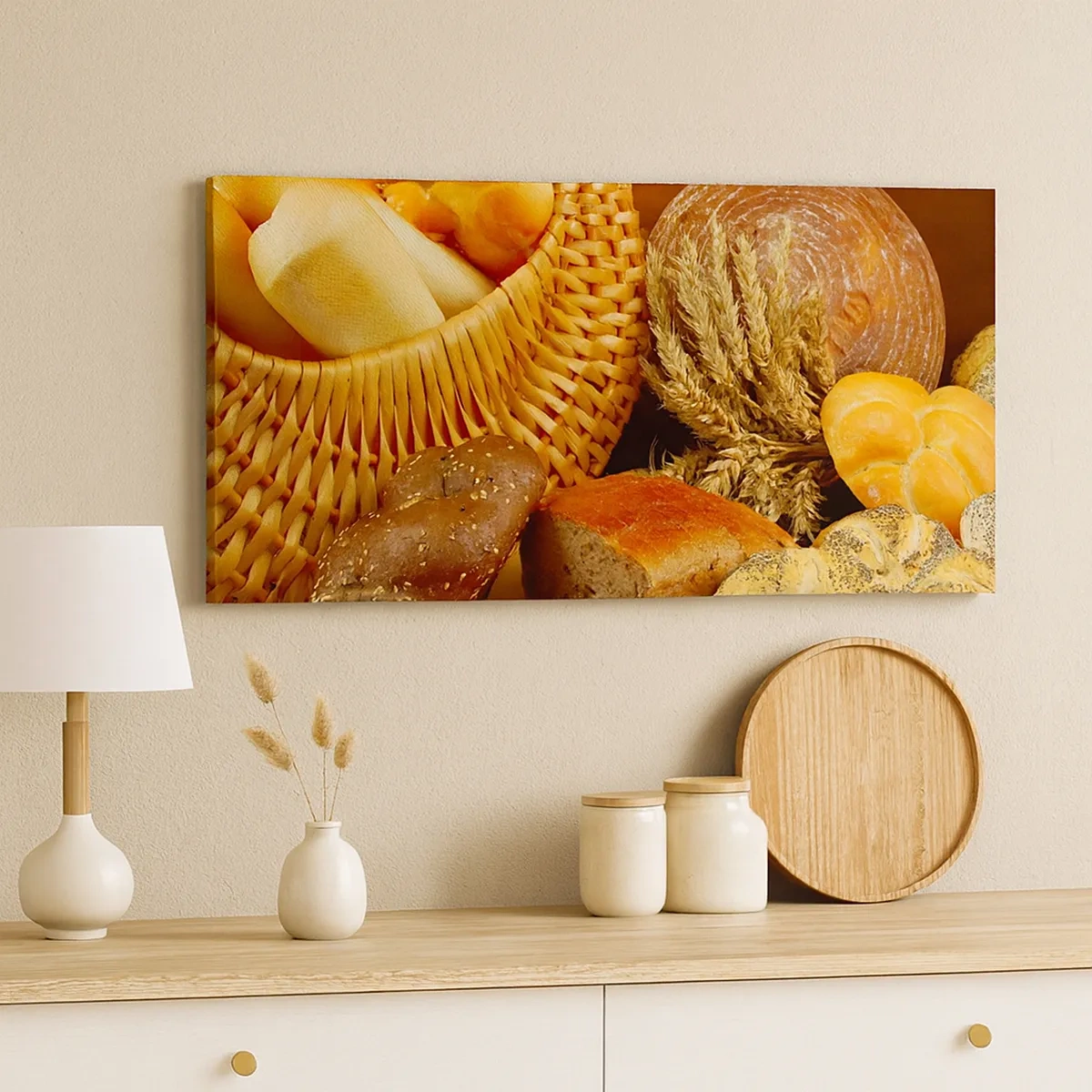 Quadro em tela - Safamo-nos novamente - 30x30 cm