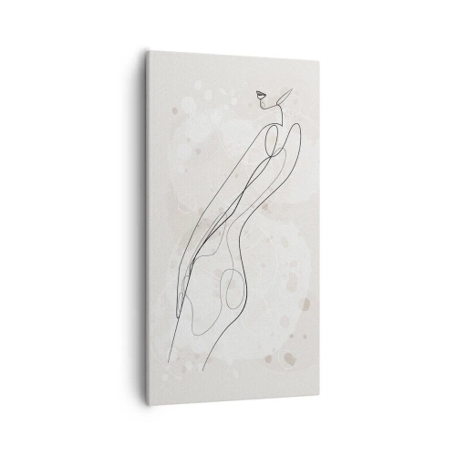 Quadro em tela - Errar o olhar - 55x100 cm
