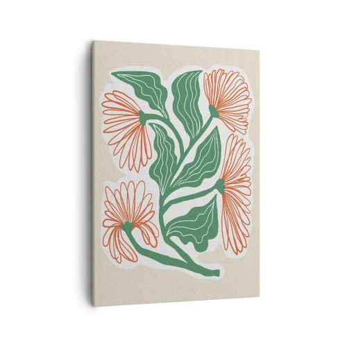 Quadro em tela - Folclórico e moderno - 50x70 cm