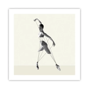 Pôster - No teatro do mundo - 50x50 cm