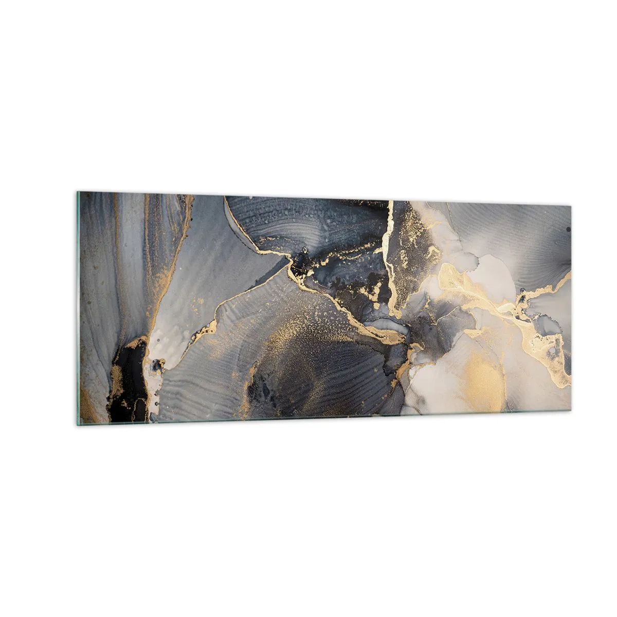 Quadro em vidro - A vida da pedra - 100x40 cm